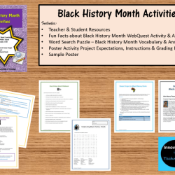 Black history month webquest answer key