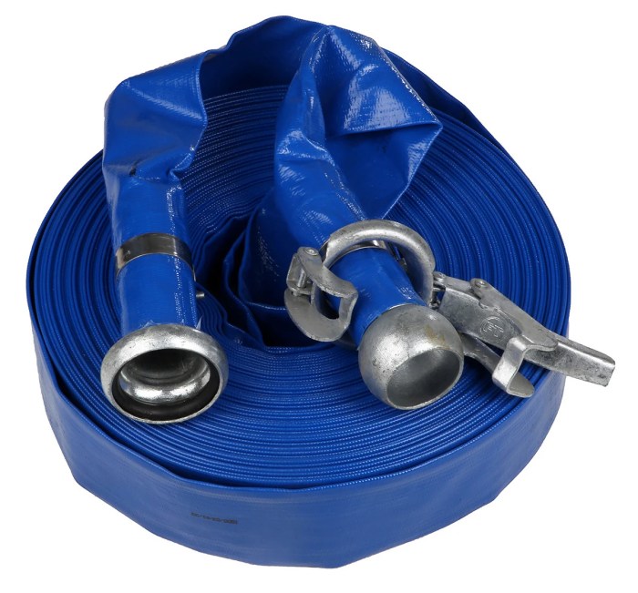 Which hose roll leaves only one coupling exposed