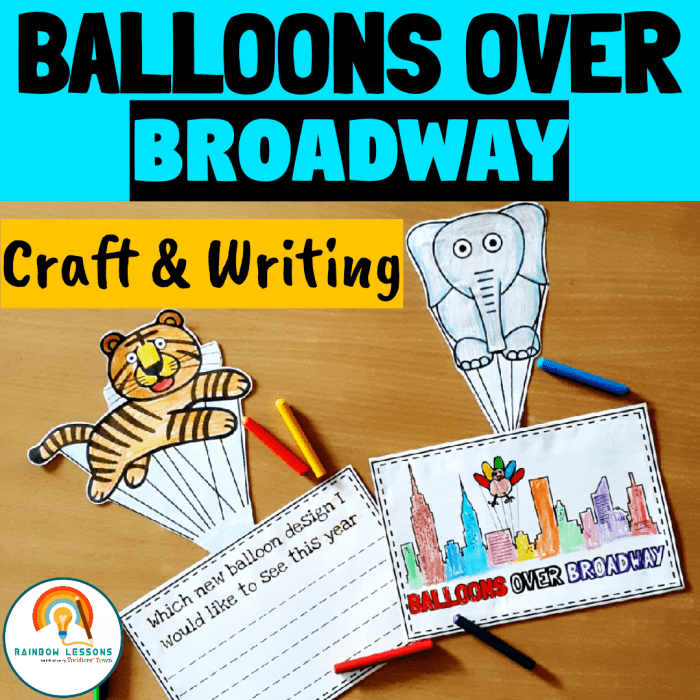 Balloons over broadway comprehension questions